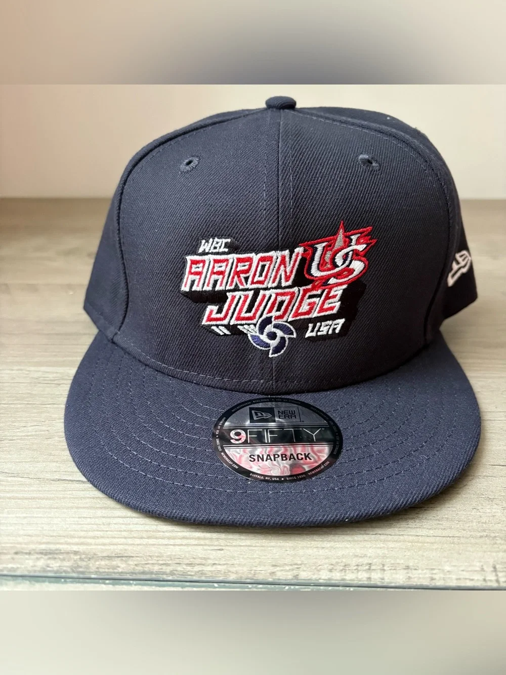 RARE New Era 9Fifty WBC Baseball Team USA Aaron Judge SnapBack Hat Adjustable